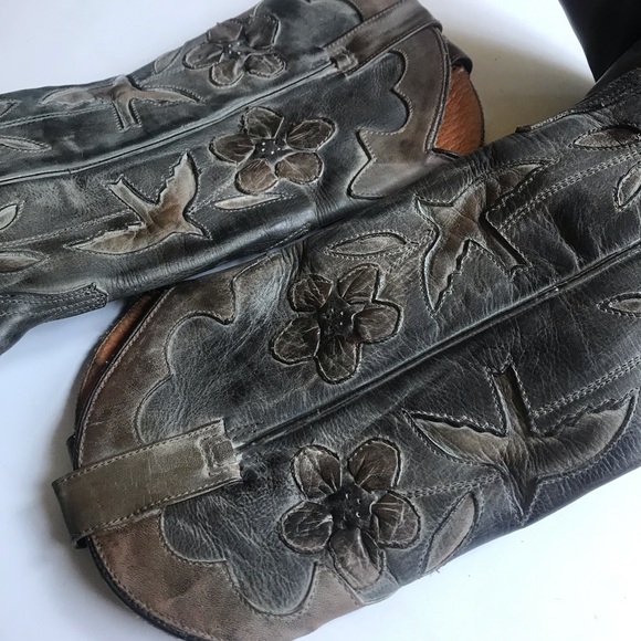 Oak tree leather boots - Picture 5 of 8